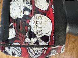 Snap-On Limited Edition Skull Print 1/2 Pneumatic Impact Wrench MG725 USED Snap-On Limited Edition Skull Print 1/2 Pneumatic Impact Wrench MG725 USED