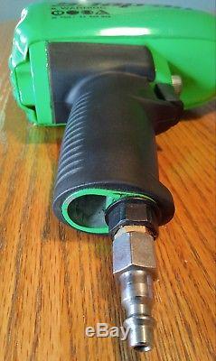 Snap On MG725 1/2 Dr Impact Wrench with Protective Boot Cover Lime Green