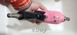 Snap-On MG725 1/2 Drive Air Impact Wrench Pre-owned Pink With Protector Boot