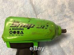 Snap On MG725 1/2 Drive Super Duty Air Impact Wrench Green