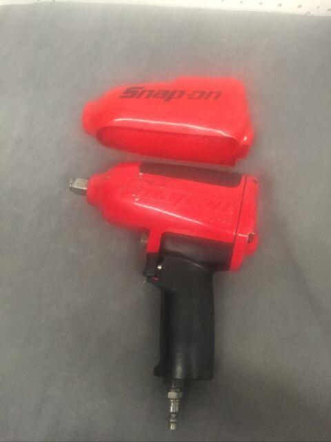 Snap-on Mg725 1/2 Heavy Duty Air Impact Wrench Red With Cover