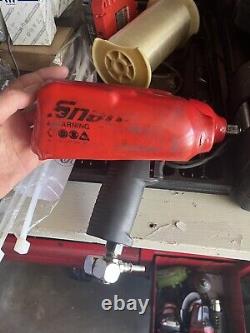Snap On MG725 1/2 Inch Drive Heavy Duty Air Impact Wrench With Boot Cover