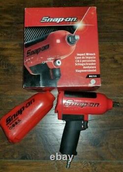 Snap On MG725 1/2 Inch Drive Heavy Duty Air Impact Wrench With Vinyl Cover