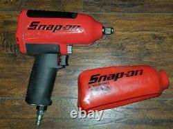 Snap On MG725 1/2 Inch Drive Heavy Duty Air Impact Wrench With Vinyl Cover