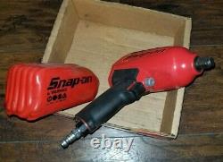 Snap On MG725 1/2 Inch Drive Heavy Duty Air Impact Wrench With Vinyl Cover