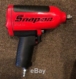Snap On MG725 Air Impact Heavy Duty, Magnesium Housing, RED, 1/2 Drive