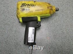 Snap-On MG725 Pneumatic Air Impact Wrench 1/2 Drive Fluorescent Yellow