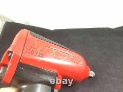Snap On MG725 Red Pneumatic 1/2 Drive Heavy Duty Air Impact Wrench Gun USA