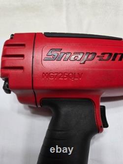 Snap-On MG725QLV 1/2 DRIVE AIR IMPACT WRENCH. QUIET, LOW VIBRATION AIR GUN Snap-On MG725QLV 1/2 DRIVE AIR IMPACT WRENCH. QUIET, LOW VIBRATION AIR GUN