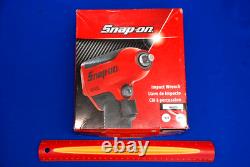 Snap-On Mint Red 1/2 Drive Compact Air Impact Wrench MG3255 Ships for FREE