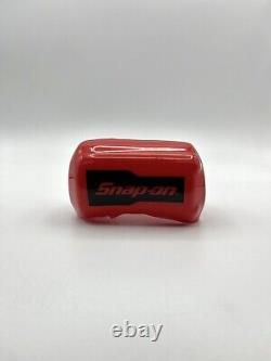 Snap On PT350 1/2 Drive Stubby Air Impact Wrench (Red) (with Protective Cover)