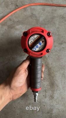 Snap-On PT850 1/2 Drive Heavy Duty Air Impact Wrench Red Snap-On PT850 1/2 Drive Heavy Duty Air Impact Wrench Red