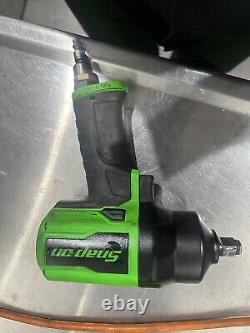 Snap-On PT850G Pneumatic 1/2 Drive Air Impact Wrench With Cover Tool Green PT850