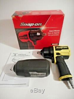 Snap-On PT850HV 1/2 Drive Impact Wrench with Cover, Rare Yellow