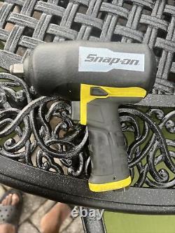 Snap On Pt850gm Gun Metal Gray 1/2 Drive Impact Air Wrench Gun