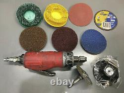 Snap-On Straight Die Grinder PT200 with $50++ valued Pads & Disc