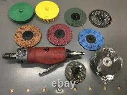 Snap-On Straight Die Grinder PT200 with $50++ valued Pads & Disc