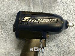 Snap On SuperDuty Impact Air Wrench, MG725 1/2 Drive Black/Blue