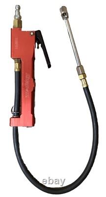 Snap-On TGIFS1 Tire Inflator Red Billet Aluminum Magnified Sight Glass Tool-Red Snap-On TGIFS1 Tire Inflator Red Billet Aluminum Magnified Sight Glass Tool-Red