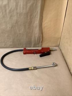 Snap-On TGIFS1 Tire Inflator Red Billet Aluminum Magnified Sight Glass Tool-Red Snap-On TGIFS1 Tire Inflator Red Billet Aluminum Magnified Sight Glass Tool-Red