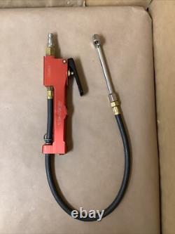 Snap-On TGIFS1 Tire Inflator Red Billet Aluminum Magnified Sight Glass Tool-Red Snap-On TGIFS1 Tire Inflator Red Billet Aluminum Magnified Sight Glass Tool-Red