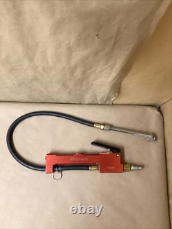 Snap-On TGIFS1 Tire Inflator Red Billet Aluminum Magnified Sight Glass Tool-Red Snap-On TGIFS1 Tire Inflator Red Billet Aluminum Magnified Sight Glass Tool-Red