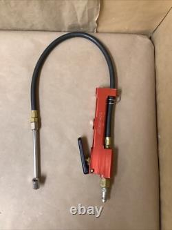Snap-On TGIFS1 Tire Inflator Red Billet Aluminum Magnified Sight Glass Tool-Red Snap-On TGIFS1 Tire Inflator Red Billet Aluminum Magnified Sight Glass Tool-Red