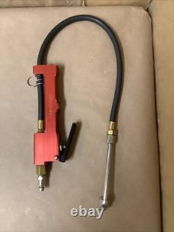Snap-On TGIFS1 Tire Inflator Red Billet Aluminum Magnified Sight Glass Tool-Red Snap-On TGIFS1 Tire Inflator Red Billet Aluminum Magnified Sight Glass Tool-Red