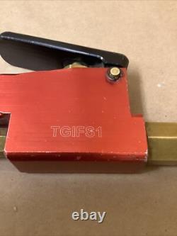 Snap-On TGIFS1 Tire Inflator Red Billet Aluminum Magnified Sight Glass Tool-Red Snap-On TGIFS1 Tire Inflator Red Billet Aluminum Magnified Sight Glass Tool-Red
