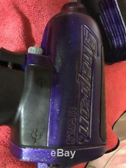 Snap On Tools, 1/2 Dr. Air Impact Gun, MG725, Xlnt Cond, Purple, WithBoot Cvr