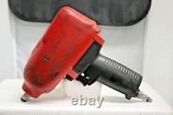 Snap On Tools 1/2 Drive MG725 Super Duty Air Impact Socket Wrench Gun Red