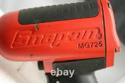 Snap On Tools 1/2 Drive MG725 Super Duty Air Impact Socket Wrench Gun Red