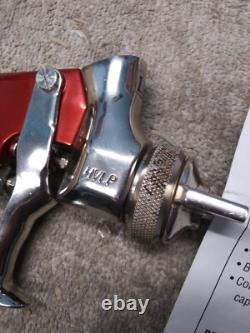 Snap On Tools Air Paint Spray Gun BF700 HVLP Red Painting Tool