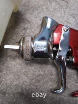 Snap On Tools Air Paint Spray Gun BF700 HVLP Red Painting Tool