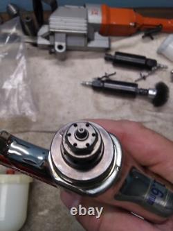 Snap On Tools Air Paint Spray Gun BF700 HVLP Red Painting Tool