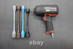 Snap On Tools Impact Wrench 1/2 Drive Pneumatic Air PT850 (Orange) & Torque