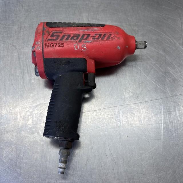 Snap-on Tools Mg725 1/2 Drive Heavy-duty Air Impact Wrench Red