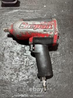 Snap-On Tools MG725 1/2 Drive Impact Wrench Gun Pneumatic Air Red
