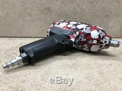 Snap On Tools MG725 Limited Edition SKULL 1/2 Drive Air Impact Gun With Cover