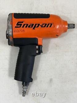 Snap On Tools MG725 Orange 1/2 Drive Air Impact Wrench with Boot