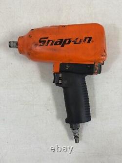 Snap On Tools MG725 Orange 1/2 Drive Air Impact Wrench with Boot