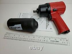 Snap On Tools NEW NEVER USED PT650 1/2 Air Impact Wrench With Protective Boot