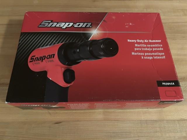 Snap On Tools Ph3045a Heavy Duty Air Hammer Short Barrel (red) Used In Box