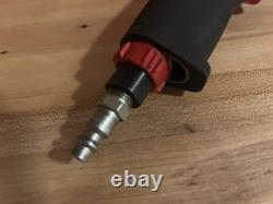 Snap On Tools PH3045A Heavy Duty Air Hammer Short Barrel (Red) Used In Box