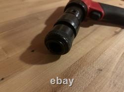 Snap On Tools PH3045A Heavy Duty Air Hammer Short Barrel (Red) Used In Box