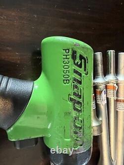 Snap On Tools PH3050B Super Duty Air Hammer (Green) Includes 5 Pc Bit Set