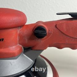Snap On Tools PS4809 Red Pneumatic 1000 RPM 8 Geared Adjustable Grip Sander