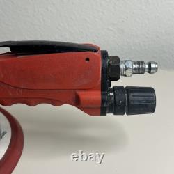 Snap On Tools PS4809 Red Pneumatic 1000 RPM 8 Geared Adjustable Grip Sander
