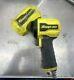 Snap On Tools Pt338hv Hi-viz Yellow 3/8 Drive Stubby Air Impact Wrench With Boot