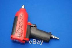 Snap-On Tools Red 1/2 Drive Super Duty Impact Air Wrench MG725 SHIPS FREE